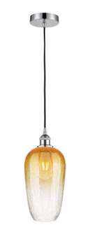 Edison One Light Mini Pendant in Polished Chrome (405|616-1P-PC-G484-7AM)