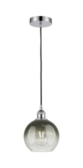 Edison One Light Mini Pendant in Polished Chrome (405|616-1P-PC-G483-8SL)