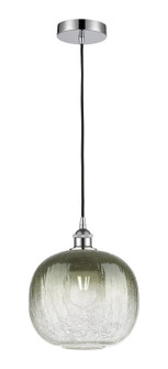 Edison One Light Mini Pendant in Polished Chrome (405|616-1P-PC-G481-10SL)