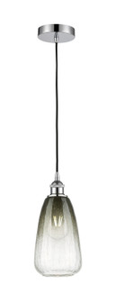 Edison One Light Mini Pendant in Polished Chrome (405|616-1P-PC-G480-6SL)