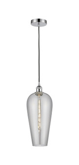 Edison One Light Mini Pendant in Polished Chrome (405|616-1P-PC-G456-8SM)