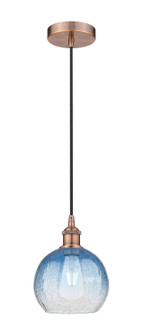 Edison One Light Mini Pendant in Antique Copper (405|616-1P-AC-G483-8SB)