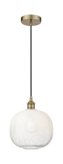 Edison One Light Mini Pendant in Antique Brass (405|616-1P-AB-G481-10OP)