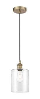 Edison One Light Mini Pendant in Antique Brass (405|616-1P-AB-G4424-7)