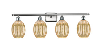 Ballston Four Light Bath Vanity in Brushed Satin Nickel (405|516-4W-SN-G459-6ME)