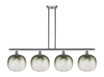 Ballston Four Light Island Pendant in Brushed Satin Nickel (405|516-4I-SN-G481-10SL)