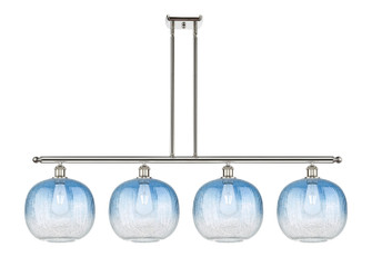 Ballston Four Light Island Pendant in Polished Nickel (405|516-4I-PN-G481-10SB)