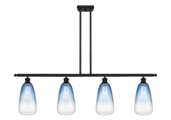 Ballston Four Light Island Pendant in Matte Black (405|516-4I-BK-G480-6SB)