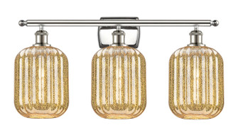 Ballston Three Light Bath Vanity in Polished Nickel (405|516-3W-PN-G460-7ME)