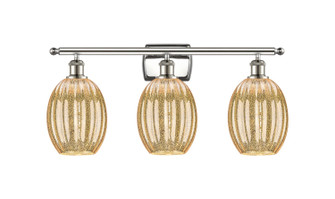 Ballston Three Light Bath Vanity in Polished Nickel (405|516-3W-PN-G459-6ME)