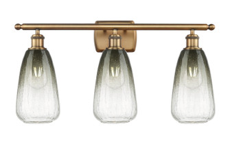 Ballston Three Light Bath Vanity in Brushed Brass (405|516-3W-BB-G480-6SL)
