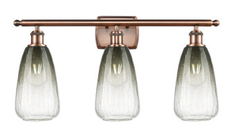 Ballston Three Light Bath Vanity in Antique Copper (405|516-3W-AC-G480-6SL)