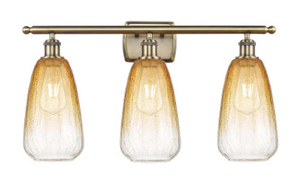 Ballston Three Light Bath Vanity in Antique Brass (405|516-3W-AB-G480-6AM)