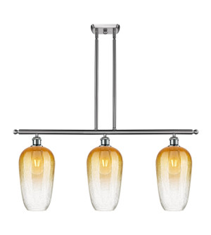 Ballston Three Light Island Pendant in Brushed Satin Nickel (405|516-3I-SN-G484-7AM)
