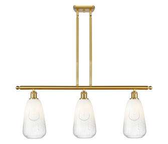 Ballston Three Light Island Pendant in Satin Gold (405|516-3I-SG-G480-6OP)
