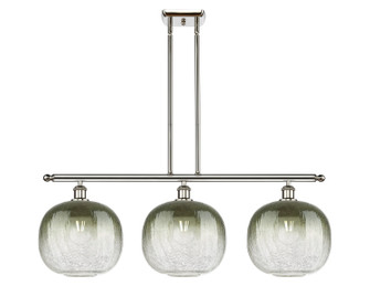 Ballston Three Light Island Pendant in Polished Nickel (405|516-3I-PN-G481-10SL)