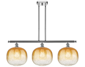 Ballston Three Light Island Pendant in Polished Chrome (405|516-3I-PC-G481-10AM)