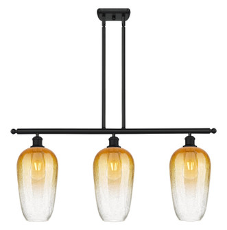 Ballston Three Light Island Pendant in Matte Black (405|516-3I-BK-G484-7AM)