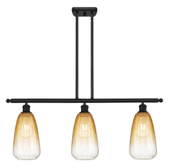 Ballston Three Light Island Pendant in Matte Black (405|516-3I-BK-G480-6AM)