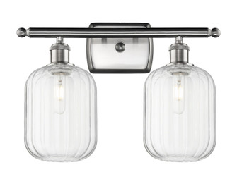 Ballston Two Light Bath Vanity in Brushed Satin Nickel (405|516-2W-SN-G460-7CL)