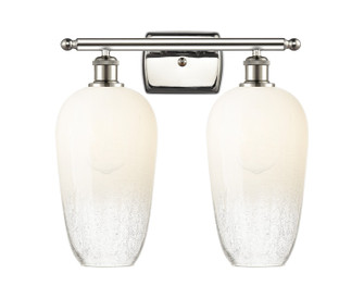 Ballston Two Light Bath Vanity in Polished Nickel (405|516-2W-PN-G484-7OP)