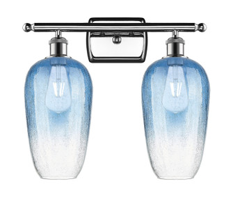 Ballston Two Light Bath Vanity in Polished Chrome (405|516-2W-PC-G484-7SB)