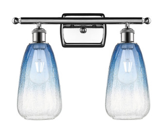 Ballston Two Light Bath Vanity in Polished Chrome (405|516-2W-PC-G480-6SB)