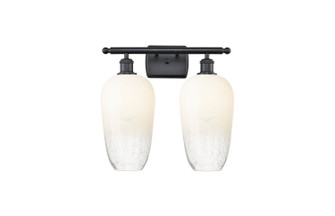 Ballston Two Light Bath Vanity in Matte Black (405|516-2W-BK-G484-7OP)