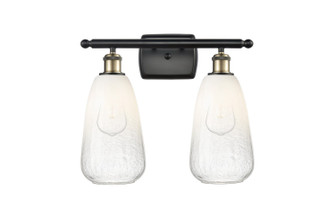 Ballston Two Light Bath Vanity in Black Antique Brass (405|516-2W-BAB-G480-6OP)