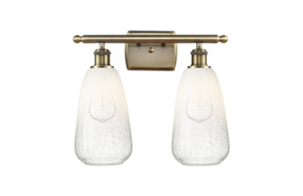 Ballston Two Light Bath Vanity in Antique Brass (405|516-2W-AB-G480-6OP)