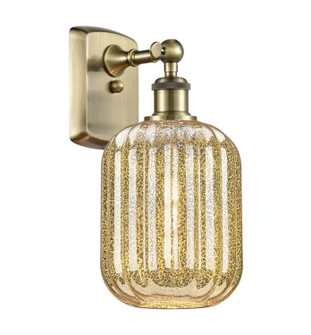 Ballston One Light Wall Sconce in Antique Brass (405|516-1W-AB-G460-7ME)