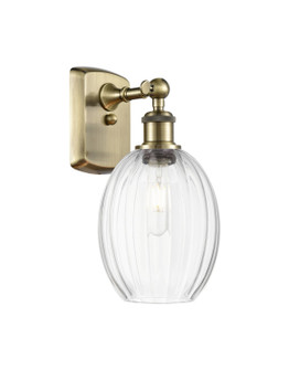 Ballston One Light Wall Sconce in Antique Brass (405|516-1W-AB-G459-6CL)