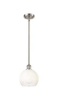 Ballston One Light Mini Pendant in Brushed Satin Nickel (405|516-1S-SN-G483-8OP)