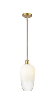 Ballston One Light Mini Pendant in Satin Gold (405|516-1S-SG-G484-7OP)