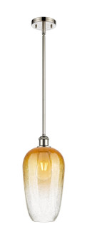 Ballston One Light Mini Pendant in Polished Nickel (405|516-1S-PN-G484-7AM)