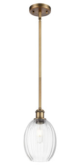Ballston One Light Mini Pendant in Brushed Brass (405|516-1S-BB-G459-6CL)