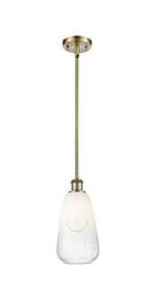 Ballston One Light Mini Pendant in Antique Brass (405|516-1S-AB-G480-6OP)