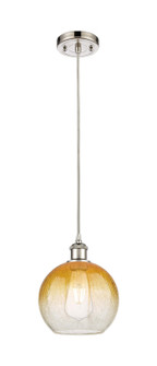 Ballston One Light Mini Pendant in Polished Nickel (405|516-1P-PN-G483-8AM)