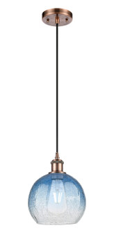 Ballston One Light Mini Pendant in Antique Copper (405|516-1P-AC-G483-8SB)