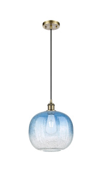 Ballston One Light Mini Pendant in Antique Brass (405|516-1P-AB-G481-10SB)
