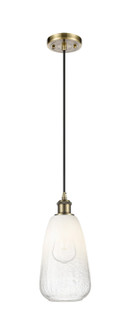 Ballston One Light Mini Pendant in Antique Brass (405|516-1P-AB-G480-6OP)