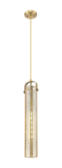Downtown Urban One Light Pendant in Brushed Brass (405|413-1PS-BB-G413-1S-4ME)