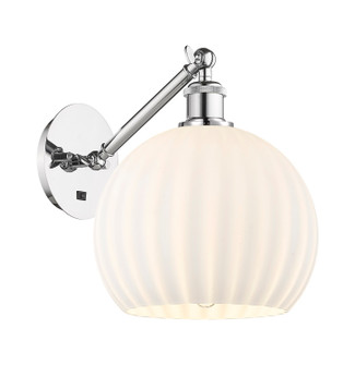 Ballston One Light Wall Sconce in Polished Chrome (405|317-1W-PC-G1217-10WV)