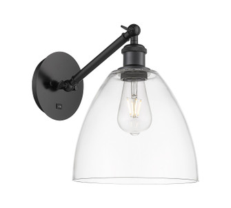 Ballston One Light Wall Sconce in Matte Black (405|317-1W-BK-GBD-92)