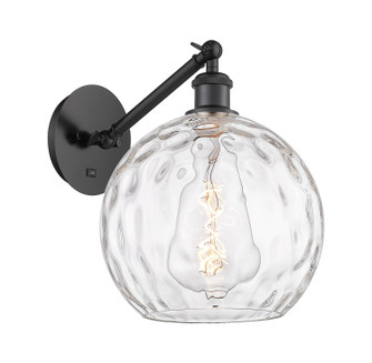 Ballston One Light Wall Sconce in Matte Black (405|317-1W-BK-G1215-10)