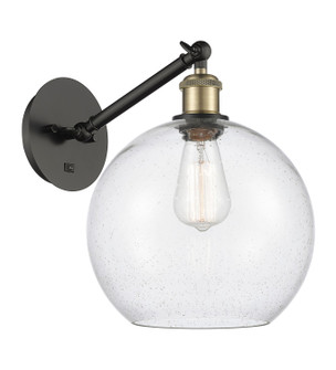Ballston One Light Wall Sconce in Black Antique Brass (405|317-1W-BAB-G124-10)