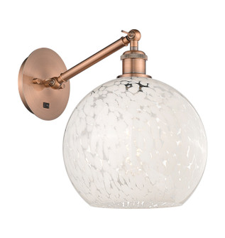 Ballston One Light Wall Sconce in Antique Copper (405|317-1W-AC-G1216-10WM)