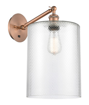 Ballston One Light Wall Sconce in Antique Copper (405|317-1W-AC-G112-L)