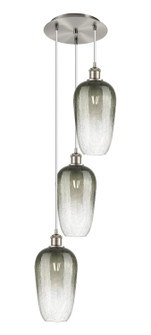 Ballston Three Light Pendant in Brushed Satin Nickel (405|113B-3P-SN-G484-7SL)