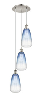 Ballston Three Light Pendant in Polished Nickel (405|113B-3P-PN-G480-6SB)